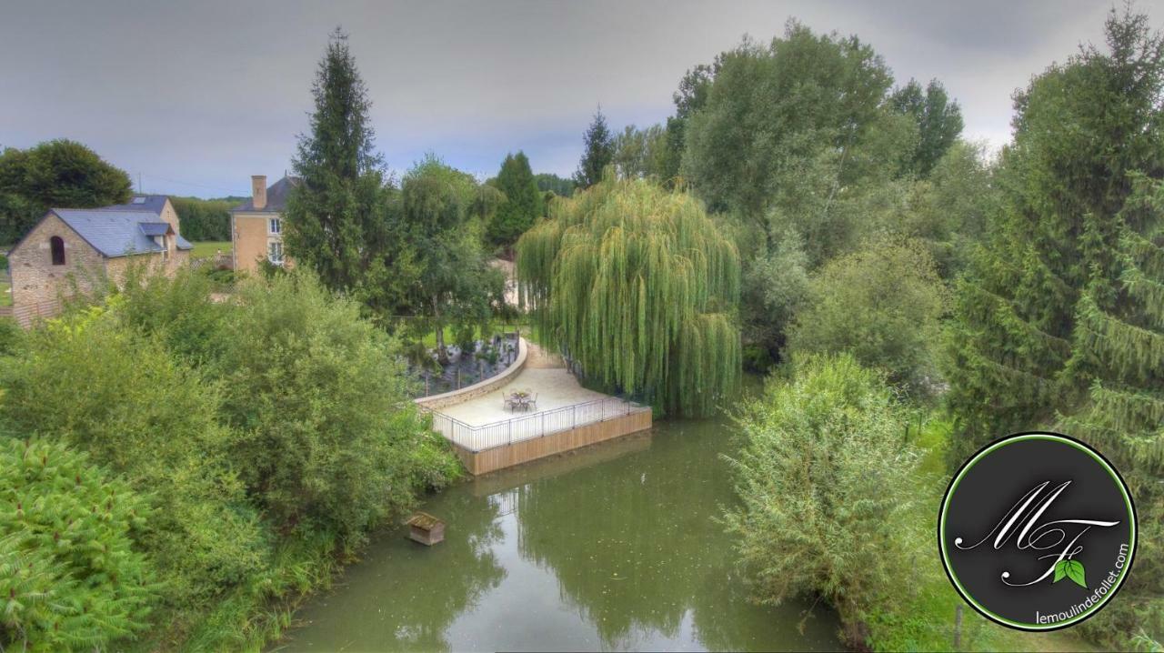 Bed and Breakfast Le Moulin De Follet Fougere  Exterior foto