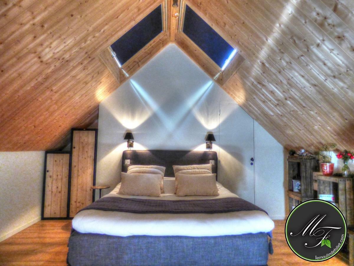 Bed and Breakfast Le Moulin De Follet Fougere  Exterior foto