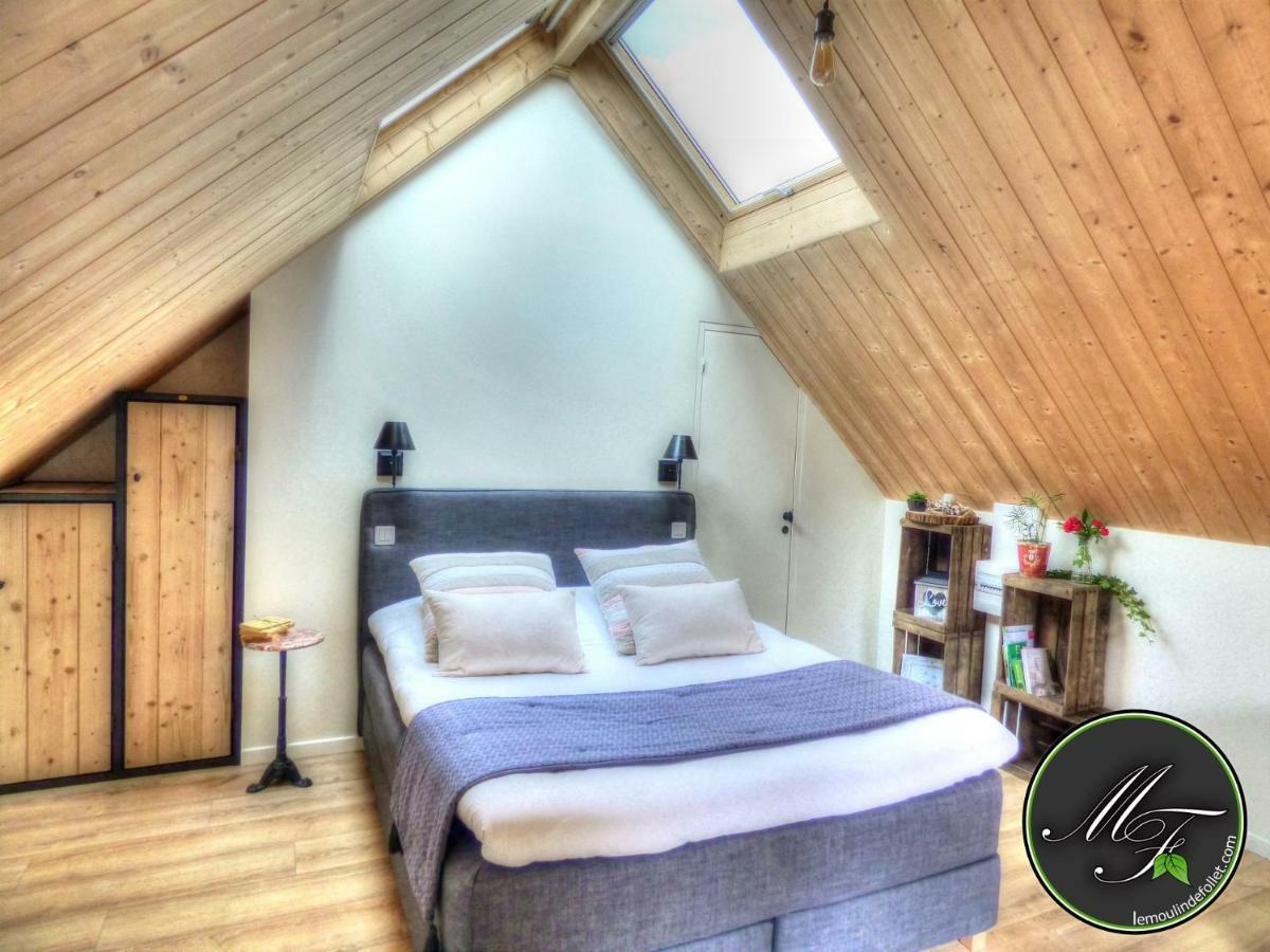 Bed and Breakfast Le Moulin De Follet Fougere  Exterior foto